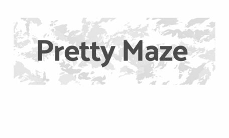 PrettyMaze ロゴ（UAB OKAGYM 会場）
